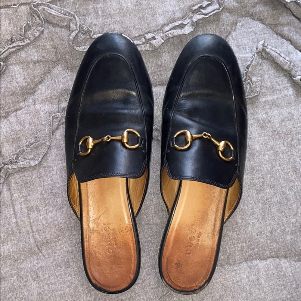 Gucci Princetown slides 37.5 OBO!